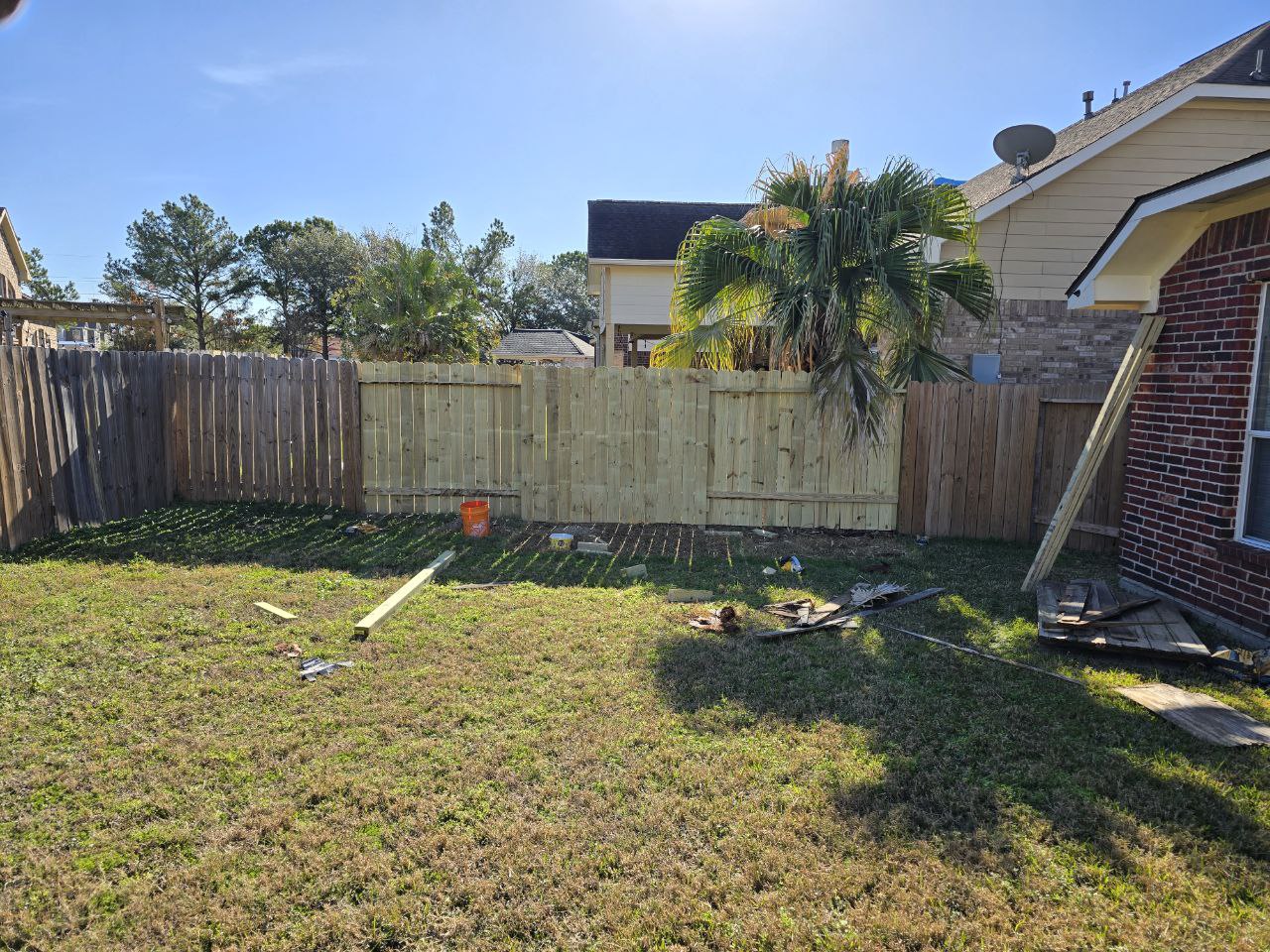 Fence repair and chain link fence in Sugar Land TX by Sugar Land Fence Repair